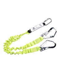 Longe élastique double avec absorbeur d'énergie