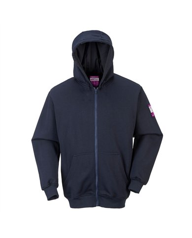 Sweatshirt FR zippe a capuche