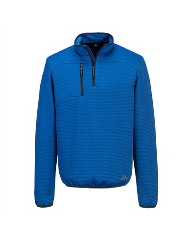 Sweatshirt texturé 1/4 zip KX3