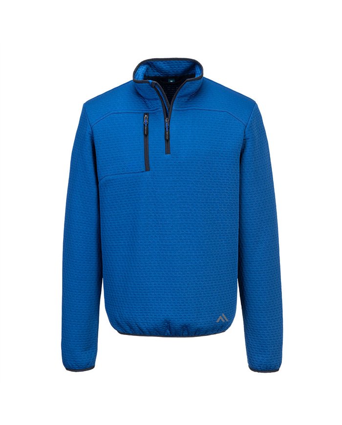 Sweatshirt texturé 1/4 zip KX3