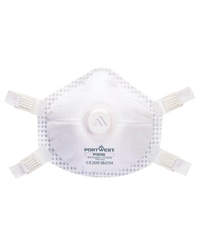 Masque FFP3 Ultimate réutilisable avec valve (Paquet de 5 pièces)