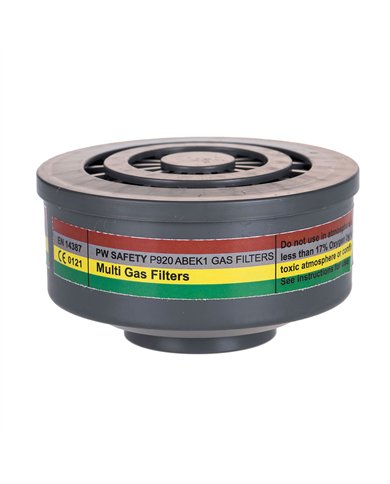 Filtre à gaz ABEK1 - Raccord à filetage spécial (Pk4)