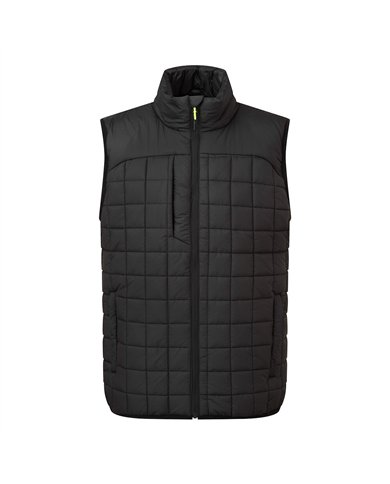 Bodywarmer à chicanes carrées PW3