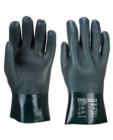 Gant PVC 27cm double trempage