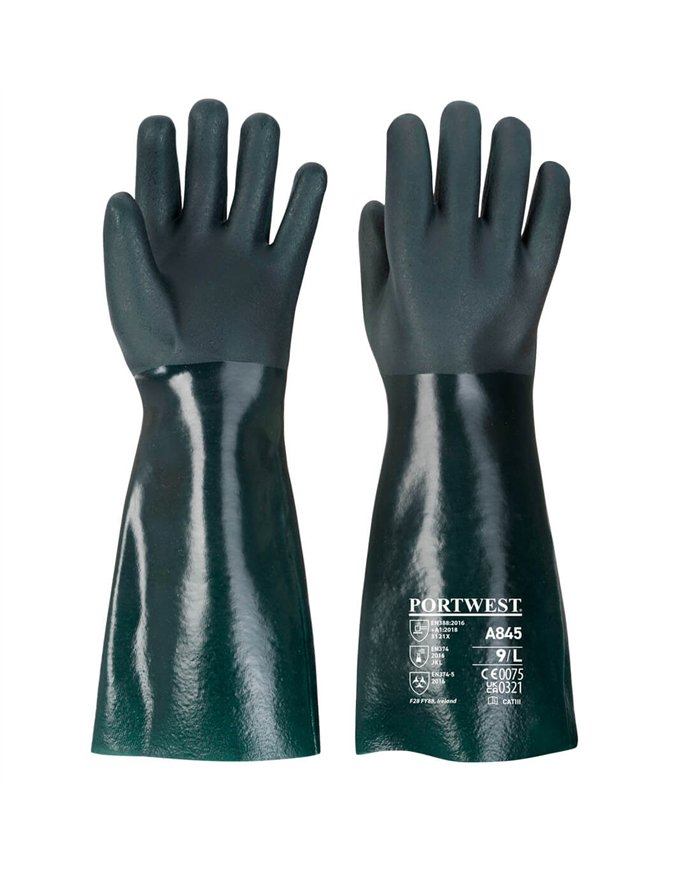 Gant PVC 45cm double trempage
