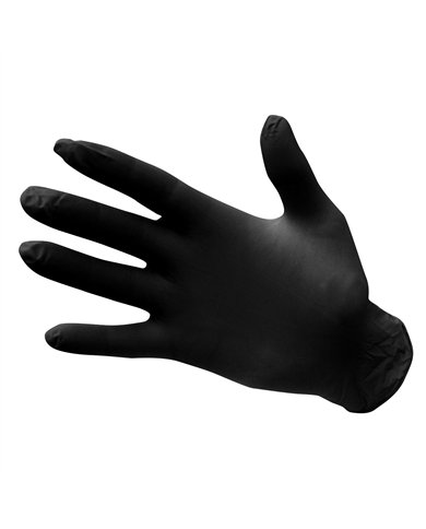Gants jetables en nitrile non poudrés (Pk100)