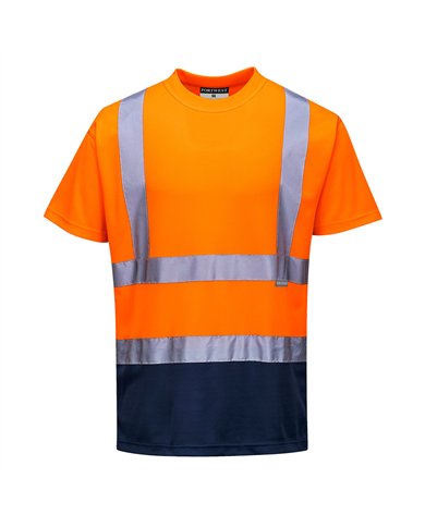 T-shirt bicolore 
