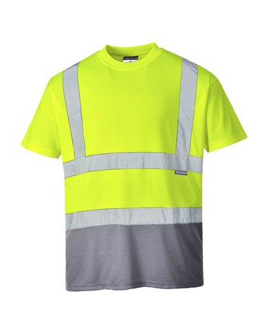 T-shirt bicolore 