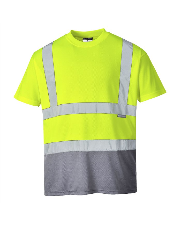 T-shirt bicolore 