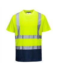 T-shirt bicolore 