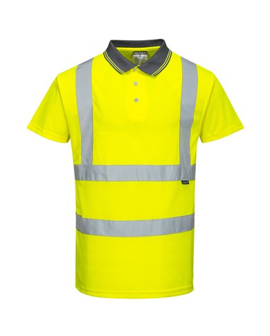 Polo Hi-Vis manches courtes 