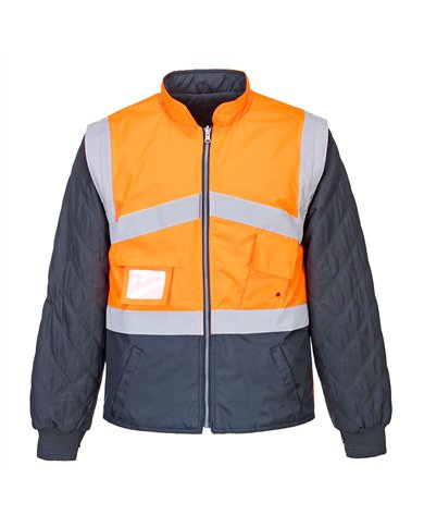 Gilet Hivis Bicolore Reversible 