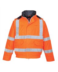Blouson pilote HV Pluie Bizflame antistatique et flamme retardant