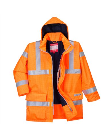 Parka Bizflame Rain Hi-Vis multirisque
