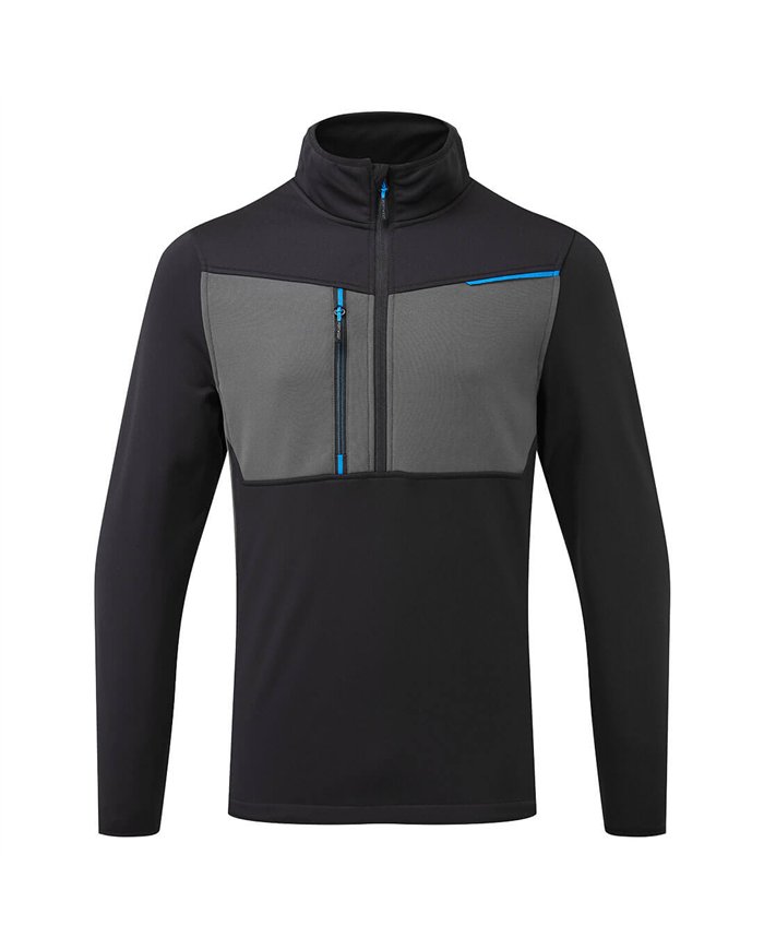 Sweat semi-zippé WX3