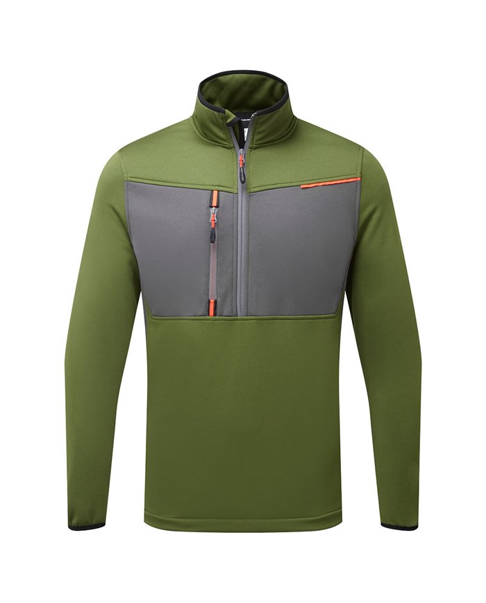 Sweat semi-zippé WX3