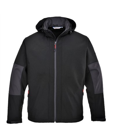 Softshell avec capuche (3 couches)