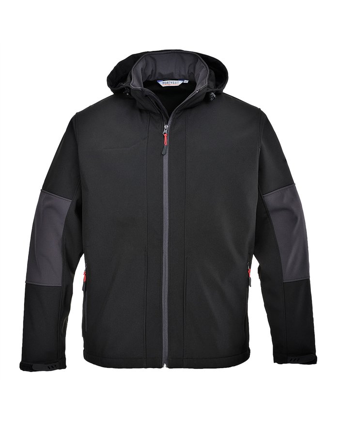 Softshell avec capuche (3 couches)