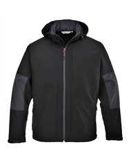 Softshell avec capuche (3 couches)