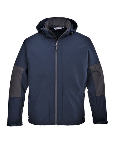 Softshell avec capuche (3 couches)