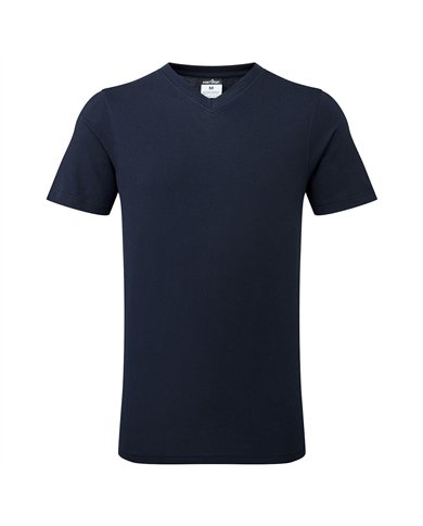T-shirt en coton à col en V