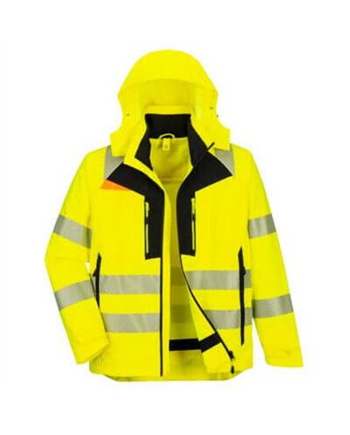 Parka 4 en 1 DX4 Hi-Vis
