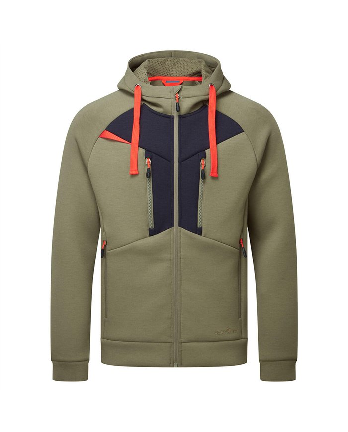 Sweat à capuche zippé DX4 