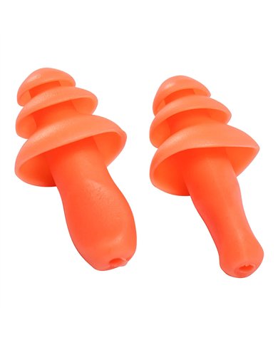 Bouchon d'oreille réutilisable en TPR (50 Paires)